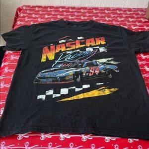 Black NASCAR Cotton T-Shirt Size Small